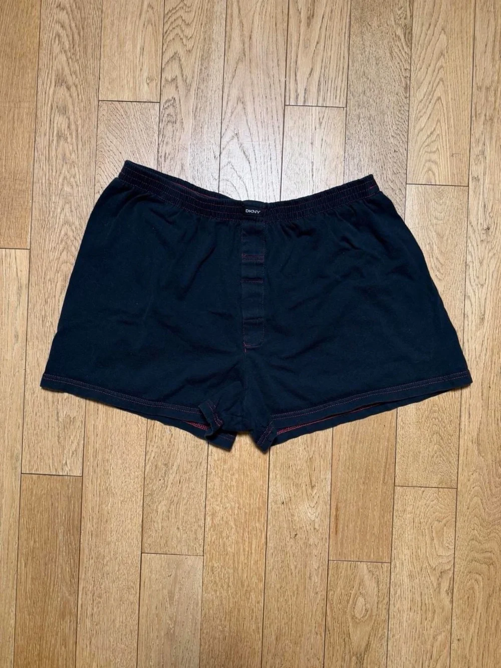 DKNY Men's Black Cotton Boxer Shorts